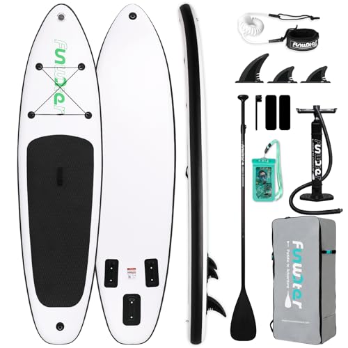Planche à pagaie gonflable stable et rassurante adaptée pour les débutants FunWater