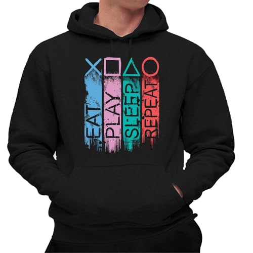 the Fan Tee Sudadera Adulto con Capucha de Hombre Videojuegos