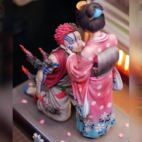 Image of Akaza and Koyuki Figure Theatrical Release Anime 1 /7 PVC Figurine Statue