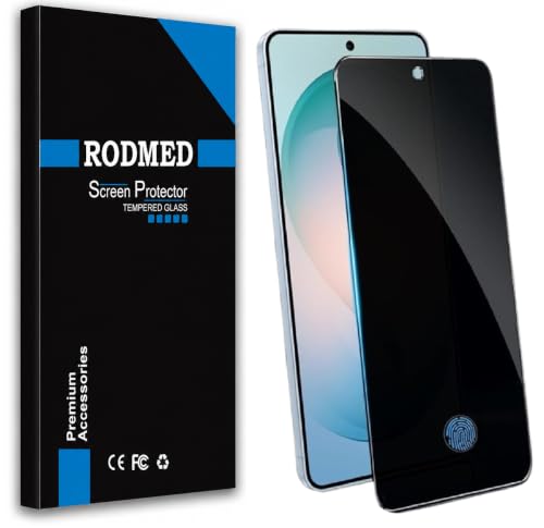 Image of 100% Fingerprint Unlock Support Privacy Tempered Glass for Samsung Galaxy S26 5G Anti-Spy, Anti-Glare Screen Protector, Full Coverage, 9H Hardness With Installation Kit