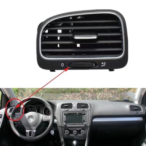 Rejilla de ventilación izquierda para VW Golf 6 GTI MK6 2009-2013, salida de aire trasero 5KD819703 2