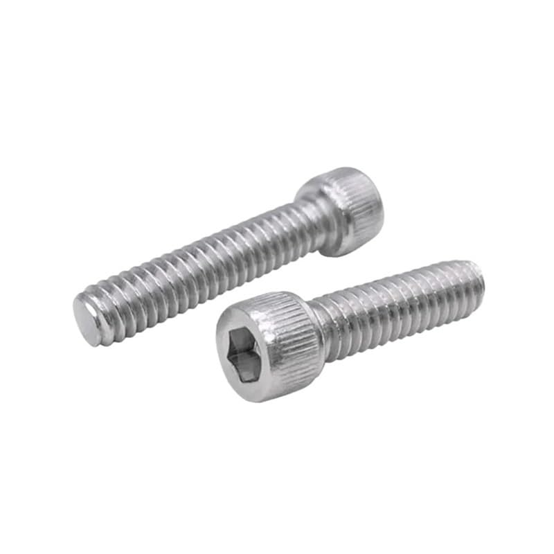 10/20/50/100 Uds M3 M4 M5 M6 M8 Paso 0,35,5,75 1 304 Acero Inoxidable A2-70 Hilo Fino Hexagonal Tornillo De Cabeza Redonda Perno Allen(18mm,100pcs M3 pitch 0.35)