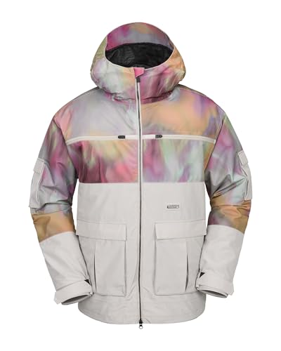 Volcom Men's Nightbreaker 20K Jacket, Grey at Amazon Men's