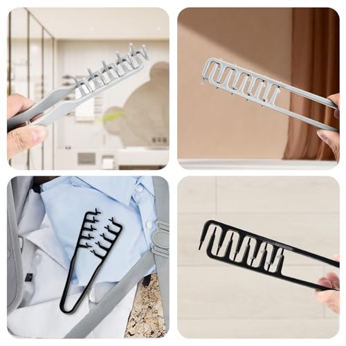 Peine Texturizador para Hombre, Dientes Anchos, Negro miniatura 3