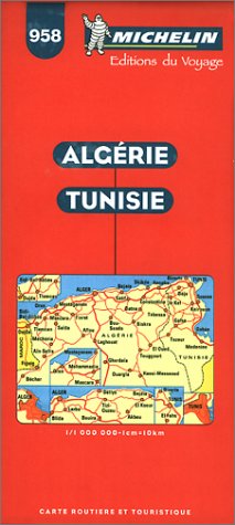 Preisvergleich Produktbild Michelin Algeria Tunisia Map (Africa Main Roads Series)