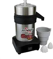Espremedor elétrico Skymsen ESB SUPER-N industrial 372.85W 60Hz preto e prateado 127/220V