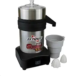 Espremedor elétrico Skymsen ESB SUPER-N industrial 372.85W 60Hz preto e prateado 127/220V