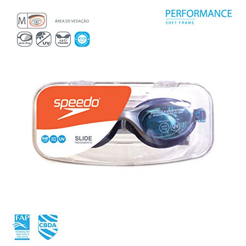 Oculos Slide Speedo Único Marinho Azul