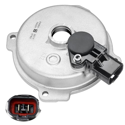 LoloWheat VVT Engine Variable V-alve Timing VVT Solenoid with Camshaft Sensor Compatible with 2016-2021 Hyundai Tucson/Sportage/Santa Fe for Kia Sorento/Optima 2.0L 2.4L Replaces 243602GGD0