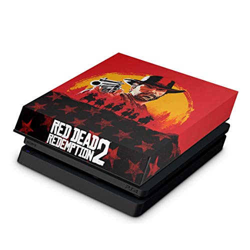 Capa Anti Poeira para PS4 Slim - Red Dead Redemption 2
