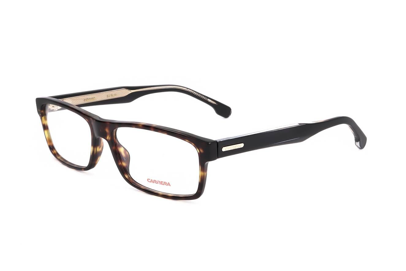Carrera 293 gafas de sol para hombre montura rectangular negra de acetato 4