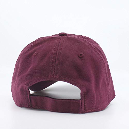 Image of Classic Washed Cotton Baseball Cap - Vintage Adjustable Dad Hat, Curved Bill for Men Women, Outdoor Everyday Wear