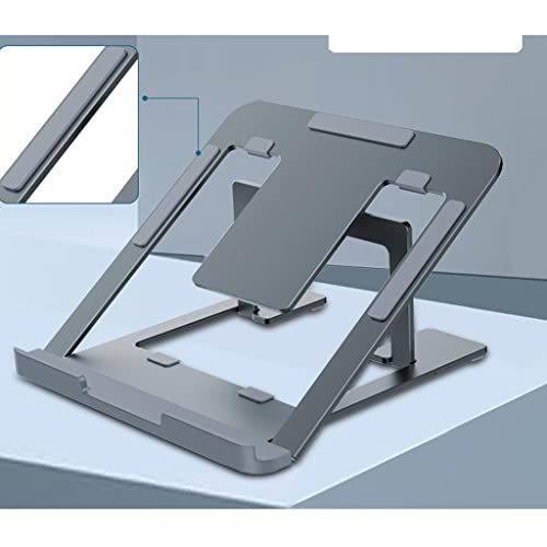 Soporte de refrigeración para computadora portátil y base de metal de aluminio 8