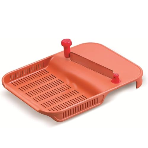 Image of Plastic and Metal Cut N Wash Chopping Board with Knife Cut-N-Wash