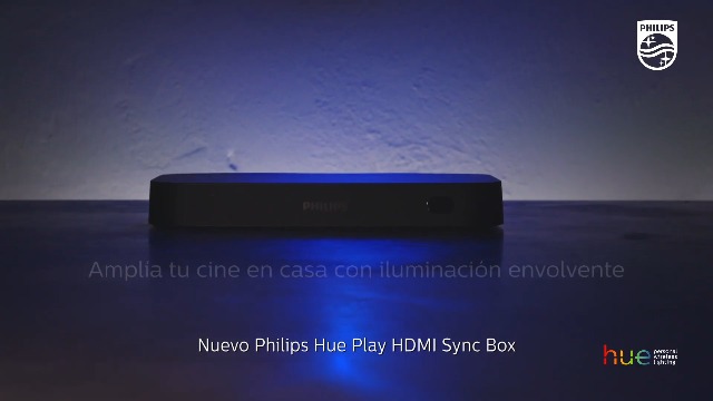 Philips Hue Play HDMI Sync Box 8K- Sistema Inteligente HDMI Mejora