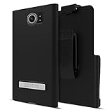 Seidio Surface with Metal Kickstand Case and Belt-Clip Holster Combo for The BlackBerry Priv - Black