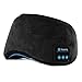 Price comparison product image Eurobuy 5.3 Wireless Bluetooth Sleeping Eye Mask Headphones Music Sleeping Mask Adjustable with Built-in Earphone for Sleeping Air Travel Relaxation Meditation Insomnia (19"-25") (Black)