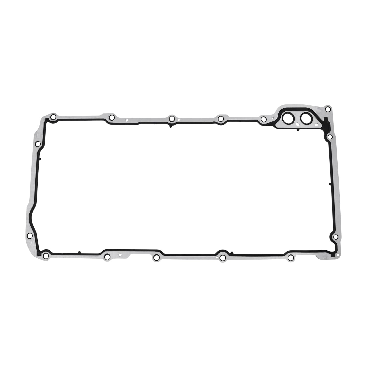 Image of Oil Pan Gasket Set, Replace 12612350 OS30693R | Compatible with Chevy Silverado, Suburban, Tahoe, Trailblazer, GMC Sierra, Yukon, Cadillac Escalade, 4.8L 5.3L 6.0L 6.2L