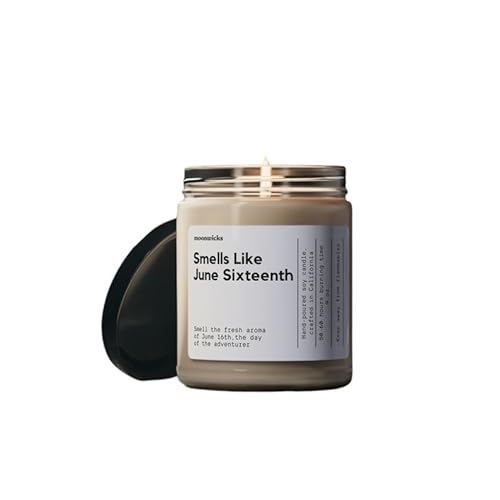 June 16th Birthday Soy Wax Candle - Smells Like June