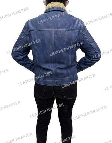 Kay Vess SW Outlaws Unisex Distressed Biker Real Leather Jacket2