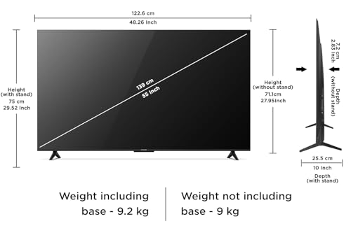 Image of iFFALCON 139 cm (55 Inches) 4K UHD Smart LED Google TV | 144Hz VRR | 3GB RAM | Dolby Vision & Atmos | Game Master | 55U75
