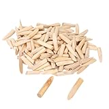 Holzstopfen für Schraubenlöcher, Schraubenkappen - Möbellochstopfen aus Holz | Haushaltslochstopfen 100 Stück, benutzerfreundliche Lochkappen für Herrenprojekte