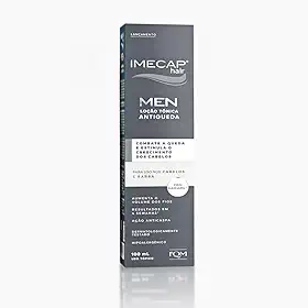 Imecap® Hair Men Loção Antiqueda 100ml – Estimula o Crescimento do Cabelo e Barba