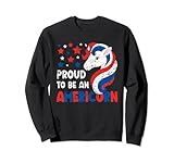 Photo Gallery bandiera americana "proud to be an americorn patriotic unicorn", 4 luglio felpa Photo Gallery bandiera americana "proud to be an americorn patriotic unicorn", 4 luglio felpa