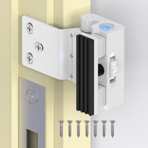SecureLatch Home Door Reinforcement Lock, 800lbs Force-Resistant Security Lock Stop