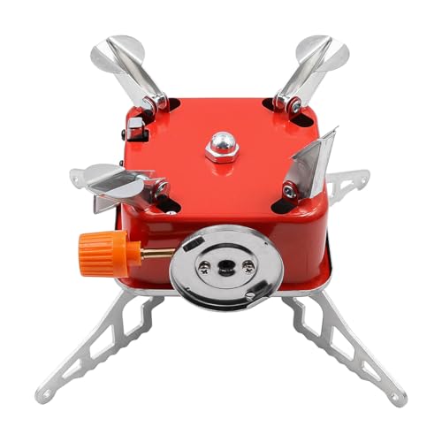 ZONADAH Mini Camping Stove Portable Windproof Camping Gas Stove Mini Burner Folding Camping Stove Burner for Outdoor Picnic Backpacking Travelling - Image 3