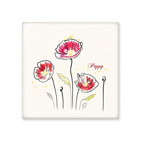 Carrelage cuisine coquelicot pour égayer un mur blanc terne - 2