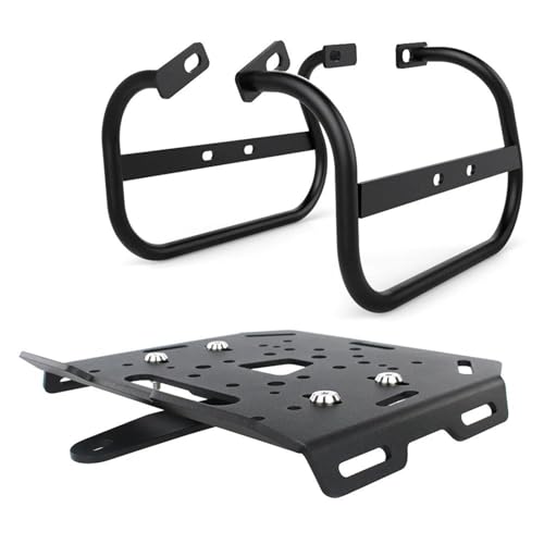 Alforjas para moto Kawasaki VN650 soporte maletero lateral para viajes de aventura y rutas
