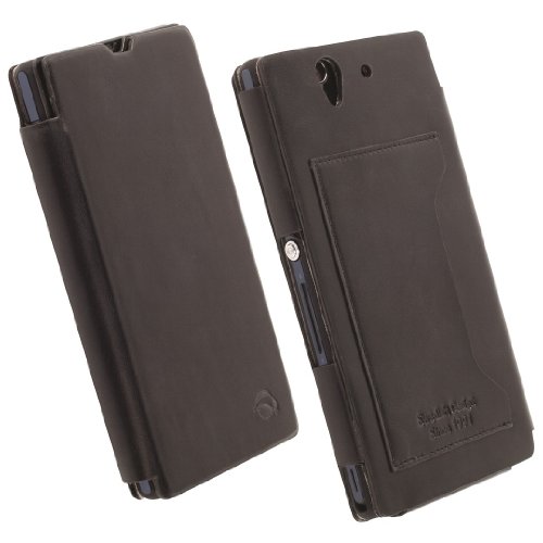 Krusell FlipCover Funda Negro   Fundas para tablets (Funda, Sony, Xperia Z, Negro)