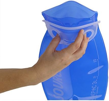 Source Widepac Hydration Bladder | Water Bladder | Reservoir Bladder | Helix Bite Valve | Care Free and Glass Like Technology