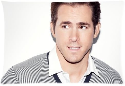 Ryan Reynolds Zippered Pillow Case Cushion Case Pillow Cover 20x30(Two Sides)