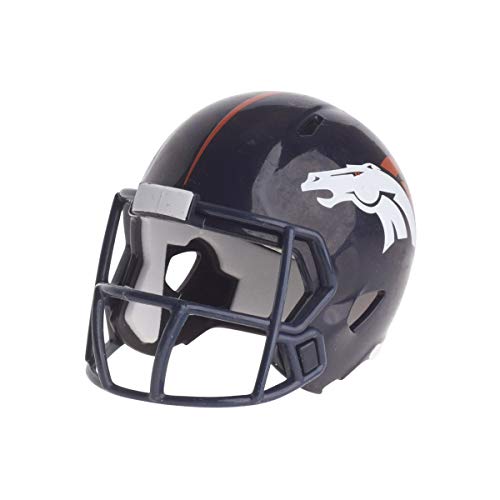 Licenza ufficiale della NFL DENVER BRONCOS NFL Riddell Speed Pocket Pro Micro/Pocket Size/Mini casco da calcio