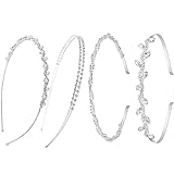 diadem für kurze haare Premium-Material des Haarschmuck Hochzeit: Diese exquisiten haarreif hochzeit bestehen aus einer Legierung, sind langlebig und lichtecht, brechen oder verformen sich nach längerem Gebrauch nicht und die Strasssteine und Perlen lösen sich nicht so leicht ab. Nicht bricht oder rostet oder leicht verblasst, robust und langlebig für eine lange Nutzungsdauer.