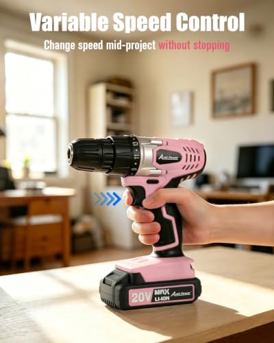 AVID POWER 20V Cordless Drill Set