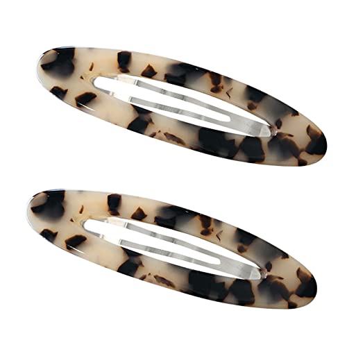 2 Pack Tortoise Shell Snap Clips Acetate Metal Hair Clips Leopard Print Thin Hair Barrettes Hair Pins Hair Slide Stylish for Women Girl,2 Pack 2 Pack Tortoise Shell Snap Clips Acetate Metal Hair Clips Leopard Print Thin Hair Barrettes Hair Pins Hair Slide Stylish for Women Girl,2 Pack