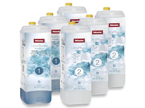 Image of Miele Original UltraPhase 1 and UltraPhase 2 Refresh Elixir Washing Machine Detergent