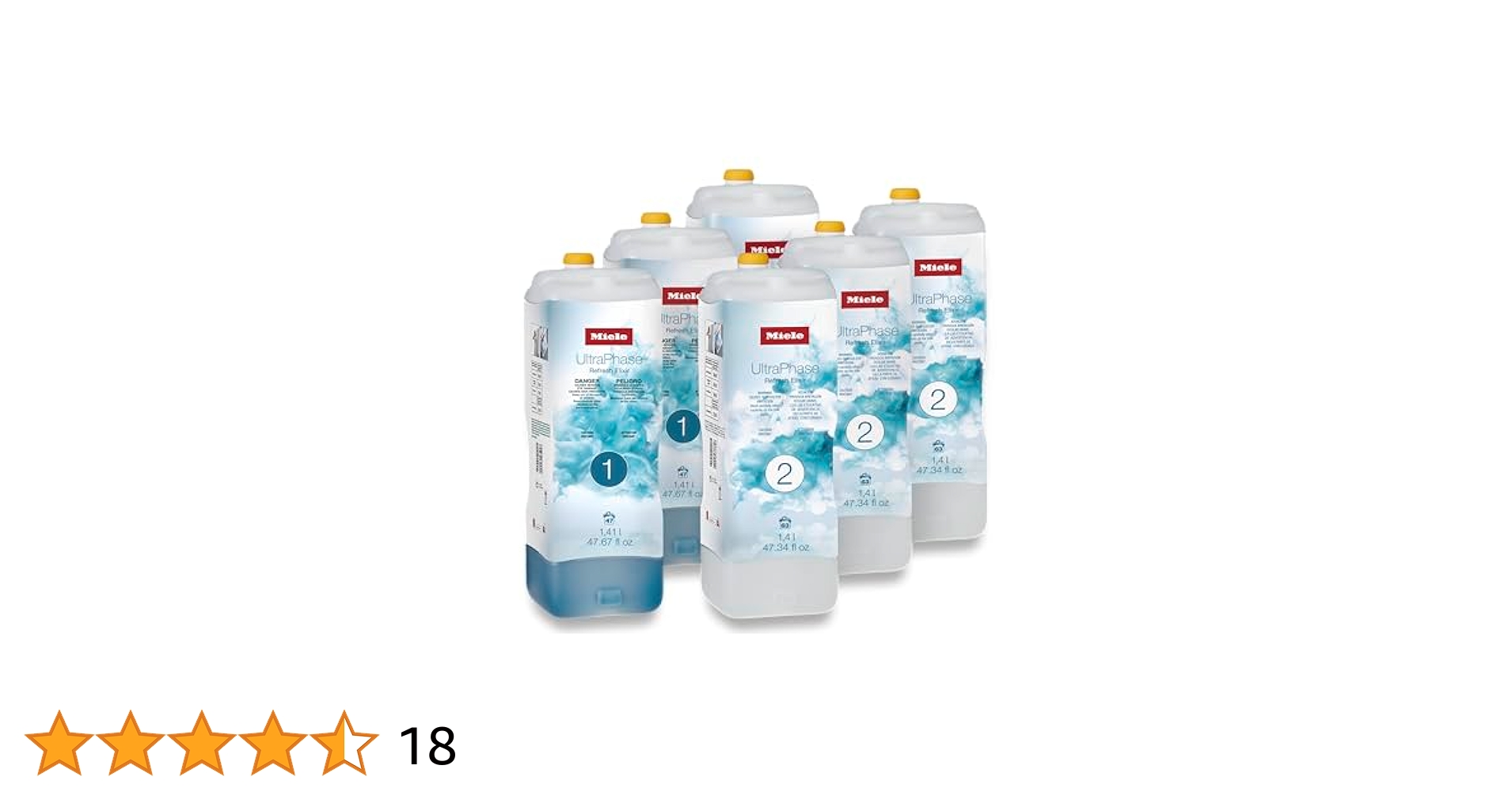 洗濯洗剤 Miele UltraPhase 1 & 2 + TwinDos Care Miele TwinDos UltraPhase 1 & 2 Sensitive Automatic Dosing