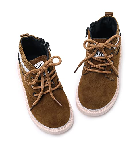 myppgg Toddler Boys Girls Short Boots Kids Outdoor Waterproof Hiking Ankle Booties Non-Slip Baby Snow Boots4