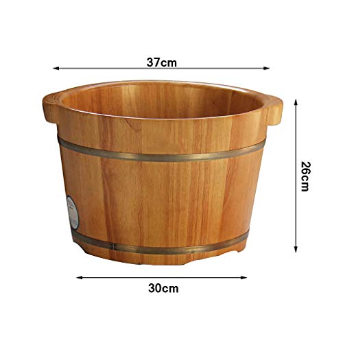 Balde de Madera para Baño de Pies Spa Masaje Barril de Roble miniatura 5