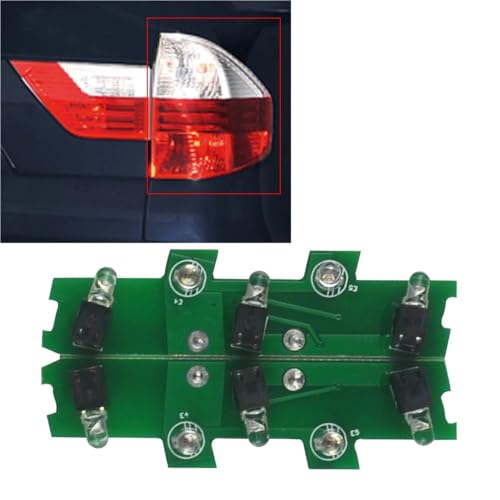 Reparar luces traseras X3 E83 con módulo DRL y placa de chip universal 3