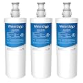 Waterdrop 3US-AF01 Under Sink Water Filter, Replacement for Standard Filtrete® 3US-AF01, 3US-AS01, Aqua-Pure AP Easy C-CS-FF, WHCF-SRC, WHCF-SUFC, WHCF-SUF, NSF/ANSI 42 Certified, Pack of 3