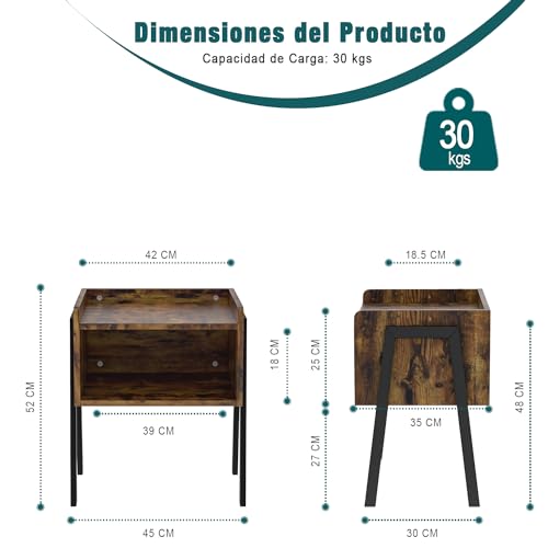 Mejores precios y opiniones de Mesas noche mueble para comprar online. 27 Imagen adicional