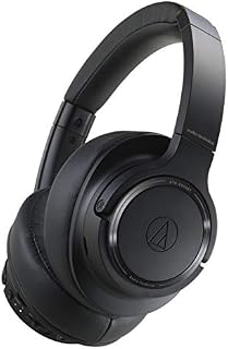 Audio-Technica ATH-SR50BT Bluetooth Wireless Over-Ear Headphones, Black