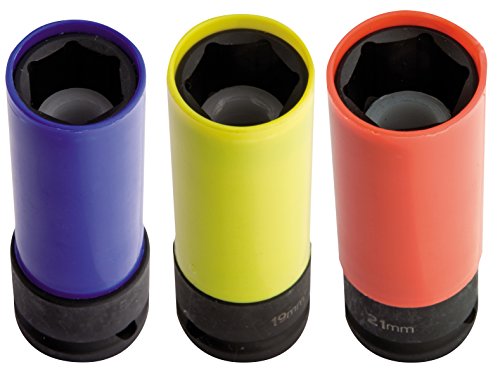 Capat de IMPACT 1/2" pentru roti din aliaj - 231/4P - UNIOR - 21 mm - 85, Schwarz