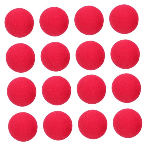 Nez de clown rouge pour carnaval et fête d'Halloween | Lot de 100 pièces festives