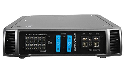 Rockville Rxh-F5 3200 Watt Peak/1600W Rms 5 Channel Amplifier Car Stereo Amp #TOP2